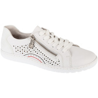 Schuhe Damen Sneaker Low Rieker Sneakers Weiss