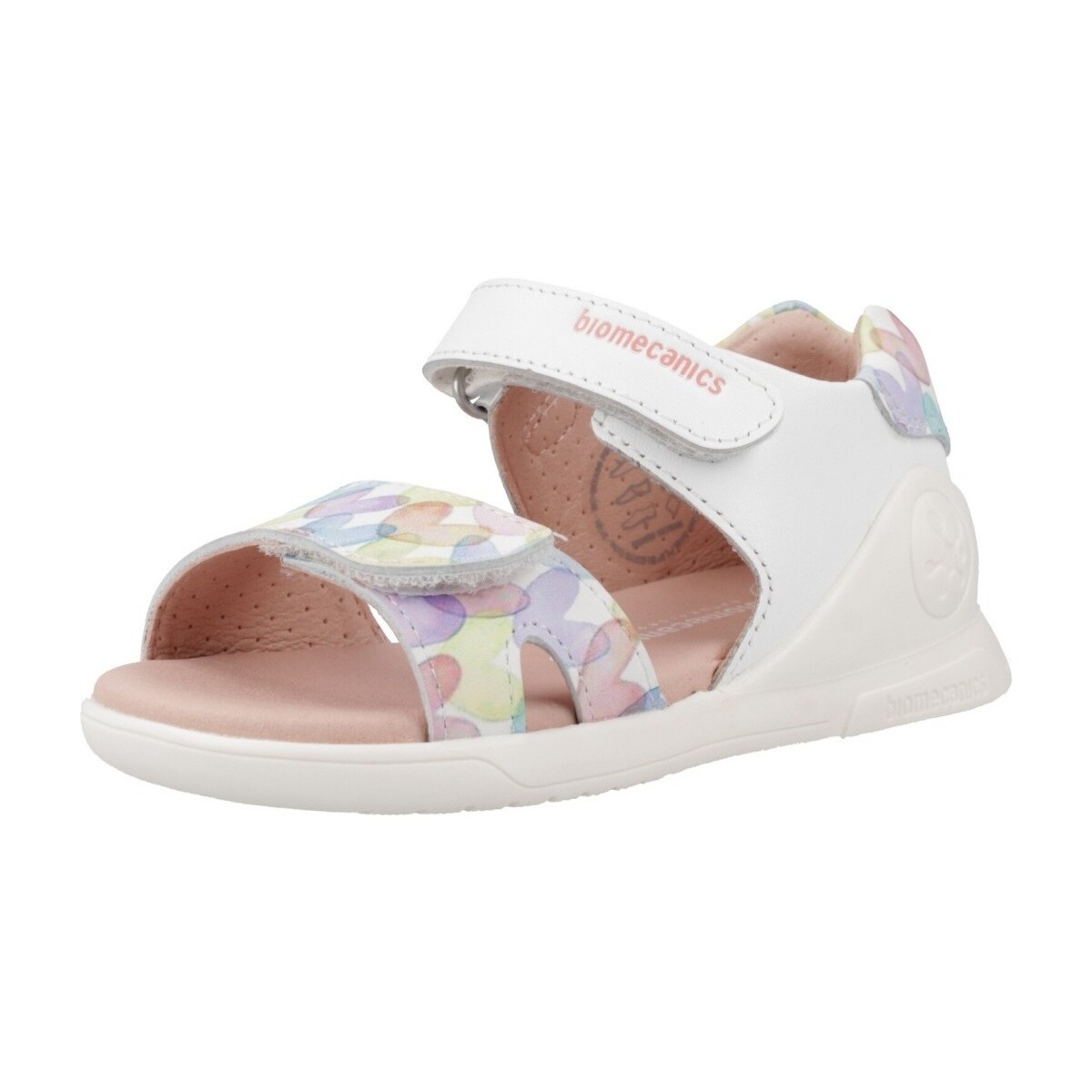 Schuhe Mädchen Sandalen / Sandaletten Biomecanics 252141B Weiss