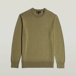 Kleidung Herren Pullover G-Star Raw D26123-D997 PREMIUM CORE-6057 Grün