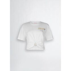 Kleidung Damen T-Shirts & Poloshirts Liu Jo WA5139 JS923-M9513 Weiss