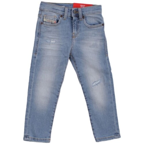 Kleidung Jungen 5-Pocket-Hosen Diesel J00809-KXBNY Blau