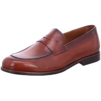 Schuhe Herren Slipper Flecs Business Mocassino M705 / 50 Tan Inglese Braun