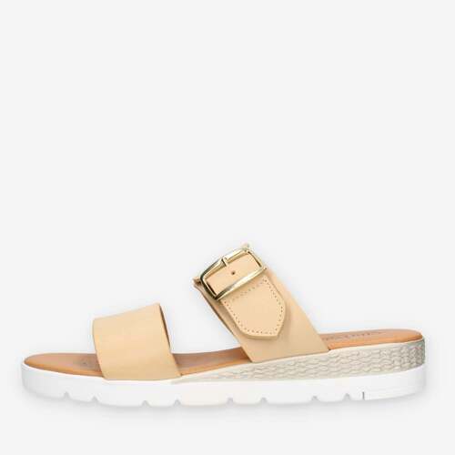 Schuhe Damen Sandalen / Sandaletten Clia Walk CITY14-SABBIA Beige