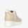 Schuhe Damen Sneaker High Agile By Ruco Line 226-A-LEATHER-BEIGE Beige