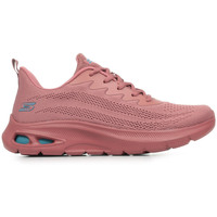 Schuhe Damen Sneaker Skechers Bobs Unity Sleek Waves Rosa