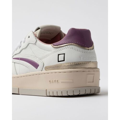 Date W421-TP-CA-IP TORNEO PURE CALF-WHITE/PURPLE Weiss