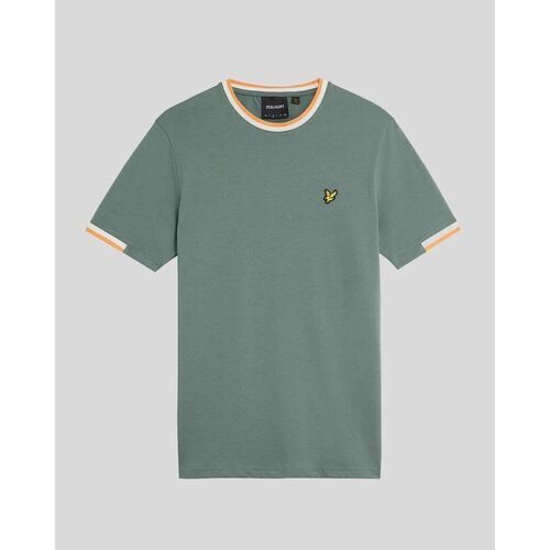 Kleidung Herren T-Shirts & Poloshirts Lyle & Scott TS2210V HALP TIPPEF-X583 Grün