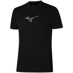 Kleidung Herren T-Shirts Mizuno T-shirt  Athletic RB Schwarz