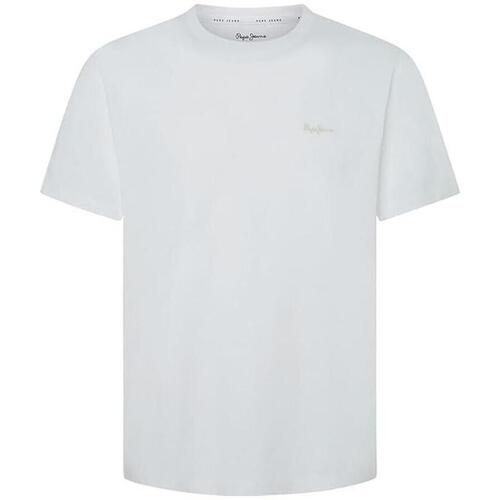 Kleidung Herren T-Shirts & Poloshirts Pepe jeans PM509206 Weiss
