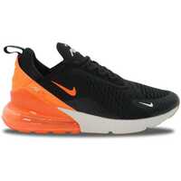 Schuhe Herren Sneaker Low Nike Air Max 270 Black Phantom Total Orange Schwarz