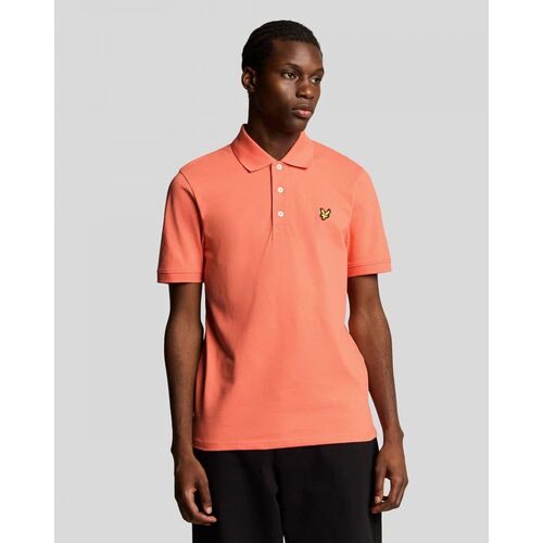 Lyle & Scott SP400VOG POLO-X586 CORAL STAND Rosa