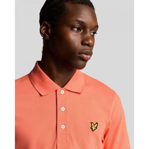 Lyle & Scott SP400VOG POLO-X586 CORAL STAND Rosa