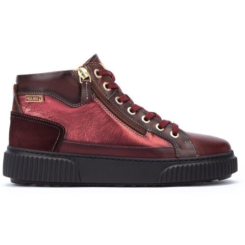 Schuhe Damen Low Boots Pikolinos Riells Rot