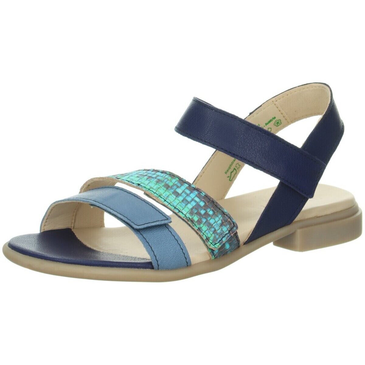 Schuhe Damen Sandalen / Sandaletten Think Sandaletten KAMAA -kombi 3-001182-8000 8000 Blau