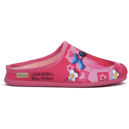 Schuhe Damen Pantoffel Grunland FUXIA B2GAGA Rosa