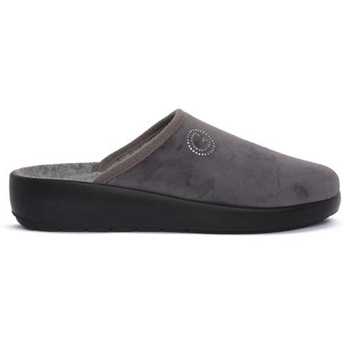 Schuhe Damen Pantoffel Grunland GRIGIO 59ROCA Grau