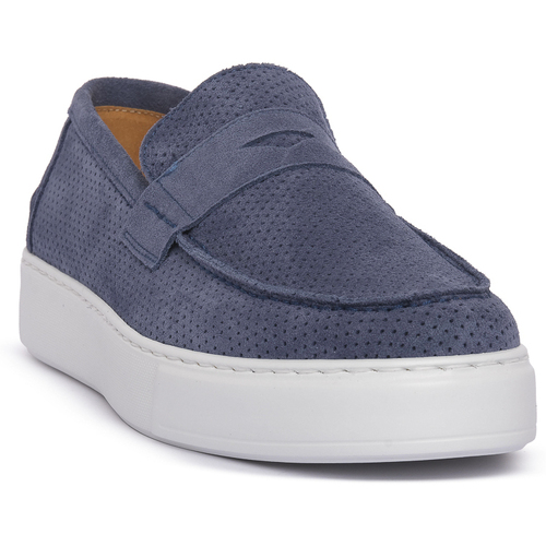 Exton JEANS CAMOSCIO Blau