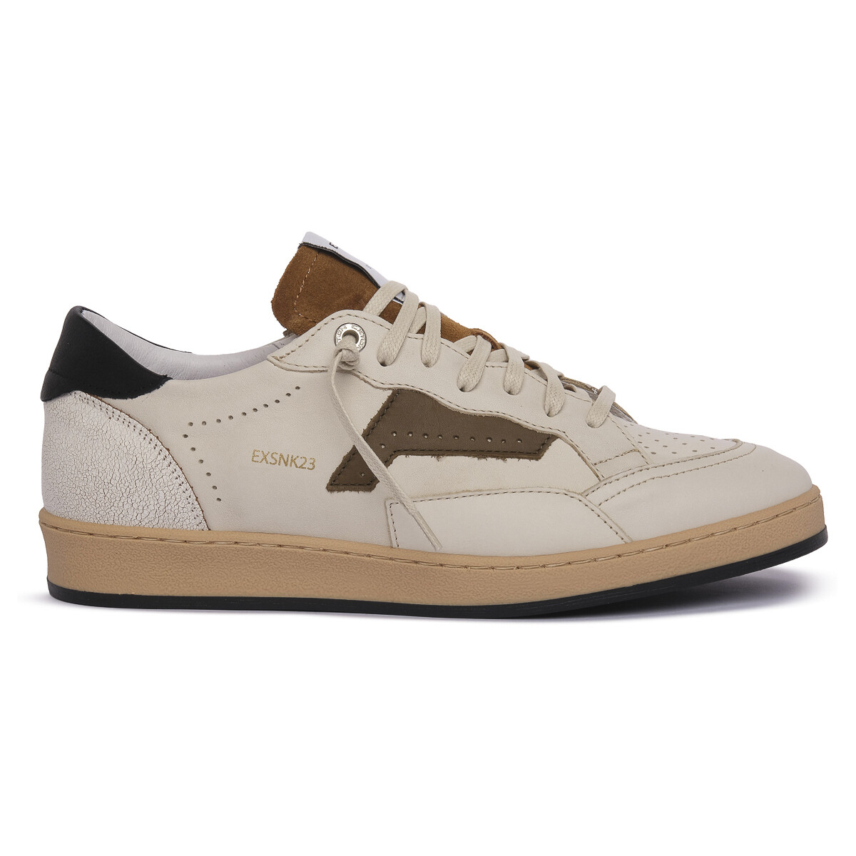 Schuhe Herren Sneaker Exton COMBI 1 Braun