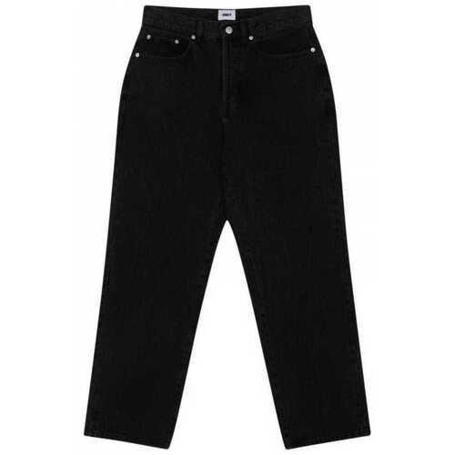 Kleidung Herren Hosen Obey Classic baggy denim Schwarz