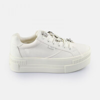 Schuhe Damen Sneaker Buffalo Paired ice Weiss