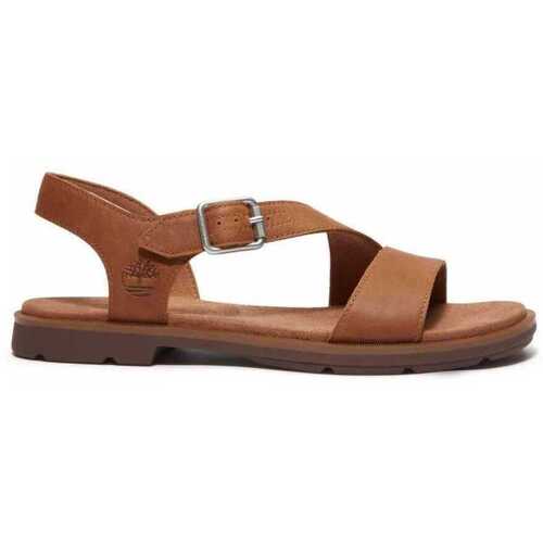 Schuhe Damen Sandalen / Sandaletten Timberland Calista bay backstrap sandal Braun