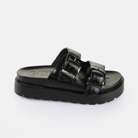 Schuhe Damen Sandalen / Sandaletten Buffalo Raya ari Schwarz