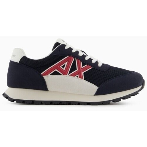 Schuhe Herren Sneaker Low EAX XUX263 XV942 Blau