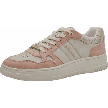Schuhe Damen Sneaker Low S.Oliver Sneaker Rosa
