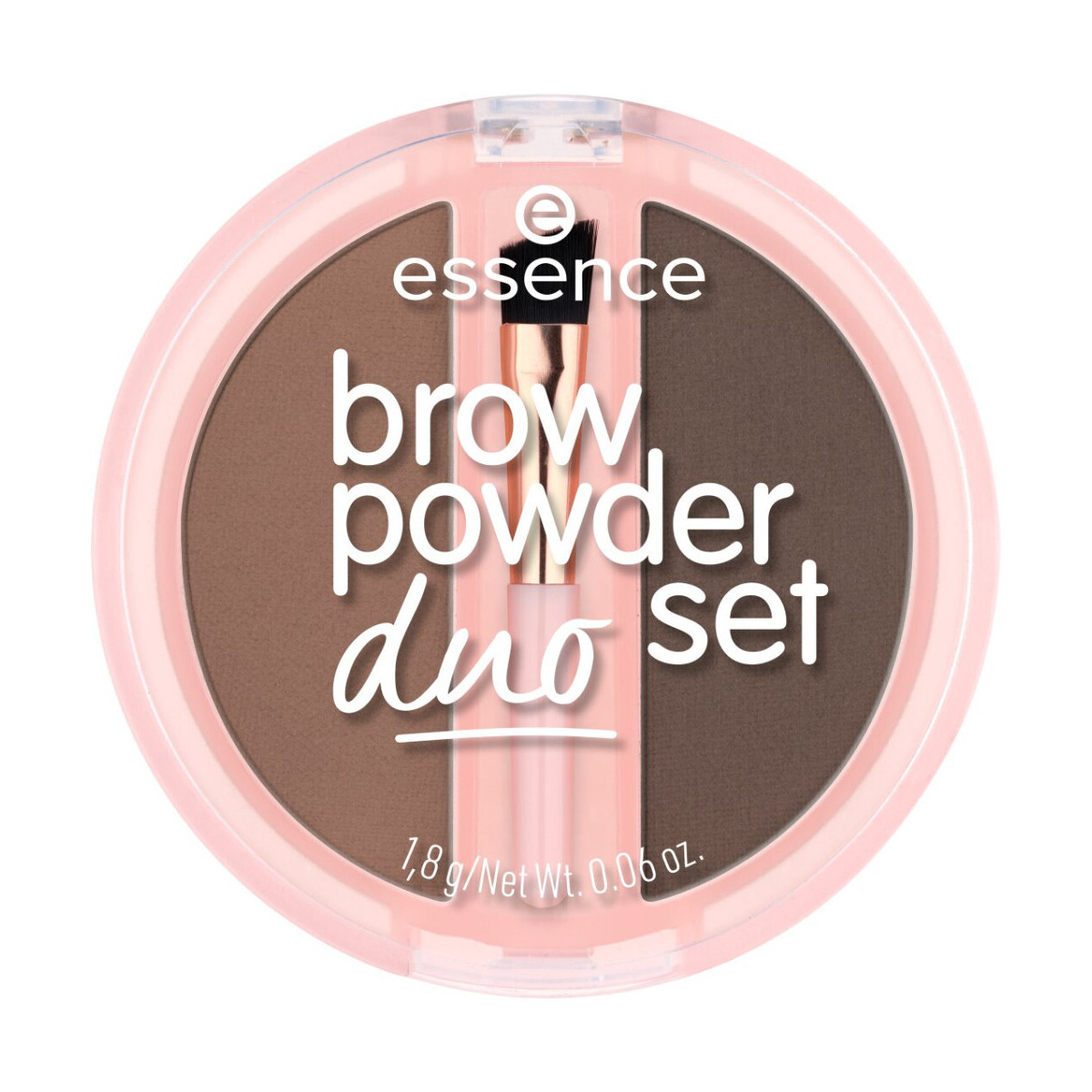 Beauty Damen Augenbrauenpflege Essence Augenbrauenpuder Duo-Set - 02 Medium Beige