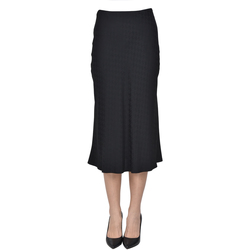 Kleidung Damen Röcke Elisabetta Franchi GNN00005051AE Schwarz