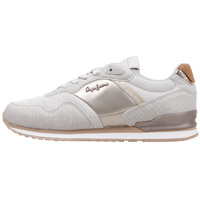 Schuhe Damen Sneaker Low Pepe jeans LONDON MIX W Weiss