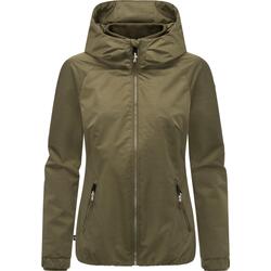 Kleidung Damen Jacken Ragwear Übergangsjacke Dizzie Tech Grün