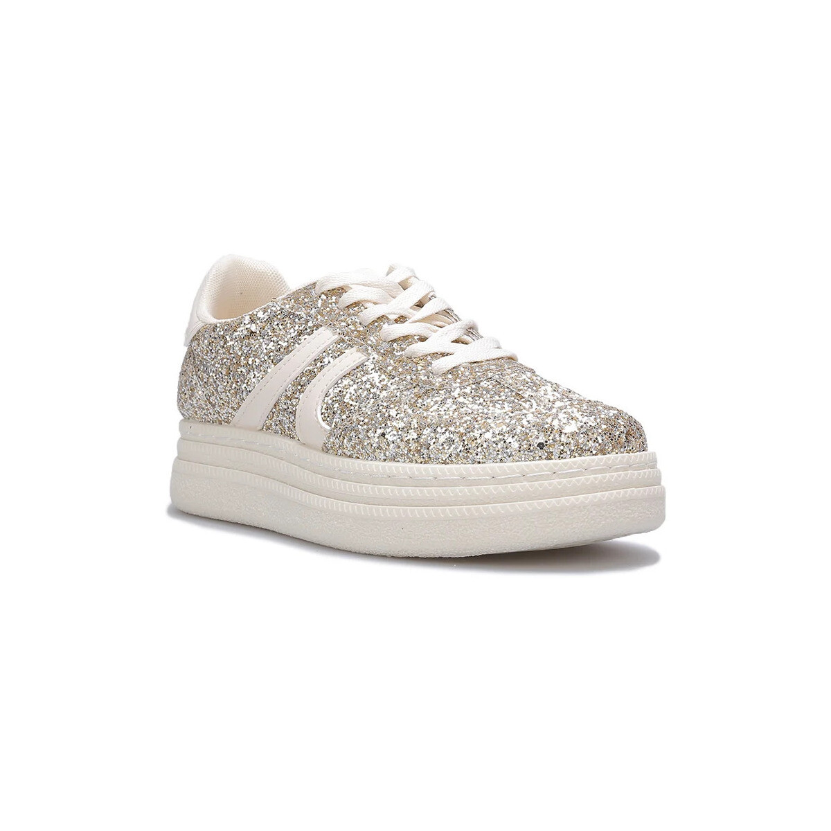 Schuhe Damen Sneaker La Modeuse 73906_P174504 Gold