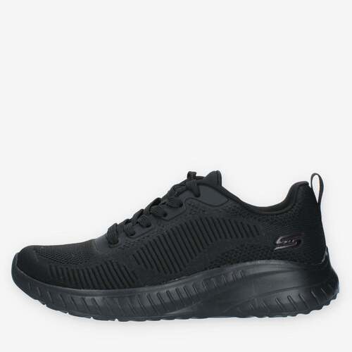 Schuhe Damen Sneaker High Skechers 117209-BBK Schwarz