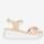 Schuhe Damen Sandalen / Sandaletten CallagHan 29910-PINK Rosa