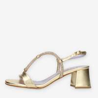 Schuhe Damen Sandalen / Sandaletten Albano 3212-METALLIZZATO-PLATINO Grau