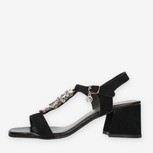 Schuhe Damen Sandalen / Sandaletten Gardini GS263-NERO Schwarz