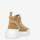 Schuhe Damen Klassische Stiefel Lagoa World DIVINA Beige