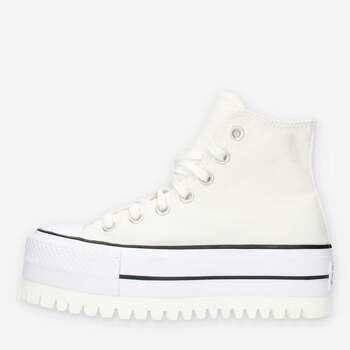 Schuhe Damen Sneaker High Converse 573061C Weiss