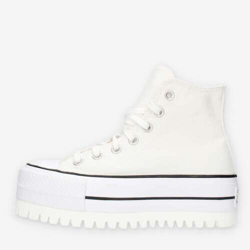 Schuhe Damen Sneaker High Converse 573061C Weiss