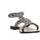 Schuhe Damen Sandalen / Sandaletten Cristin CATRIN9 Schwarz