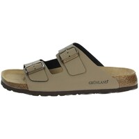 Schuhe Herren Pantoletten Grunland CB3012-40 Rot