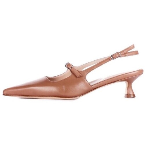 Schuhe Damen Pumps Anna F. 1848 Braun