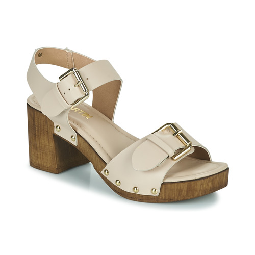 Schuhe Damen Pantoletten / Clogs JB Martin DONAMI Weiss