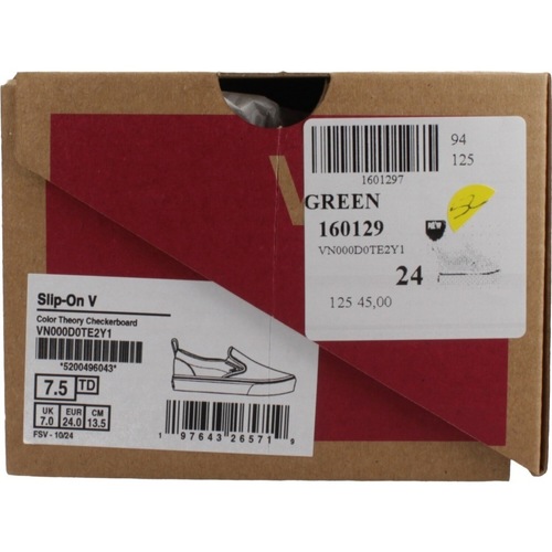 Vans SLIP ON Grün