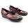 Schuhe Damen Ballerinas Mephisto Leidina Rot