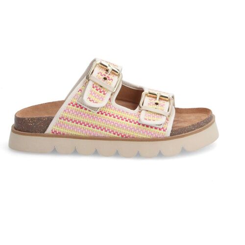 Schuhe Damen Sandalen / Sandaletten No Name SANDY SLAP W - GRASS - ROSE Multicolor