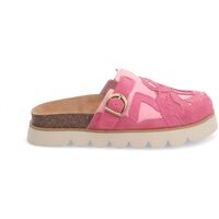 Schuhe Damen Pantoffel No Name SANDY MULE W - SUEDE/SUEDE - ROSE/ROSE PALE Rosa