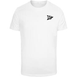 Kleidung Herren T-Shirts Mister Tee T-shirt  Cross Rosary Weiss