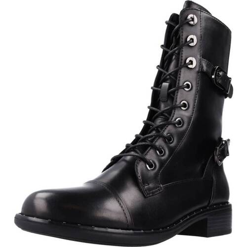 Schuhe Damen Stiefel Regarde Le Ciel ROXANA45 Schwarz